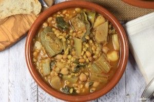Cazuela guiso de trigo