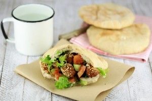Falafel en pita