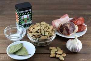 Ingredientes de michirones