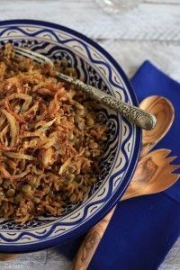Receta de mujaddara cenital