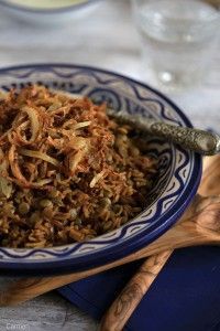 Receta de mujaddara cerca