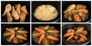 elaboracion tajine de pollo