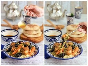 tajine de pollo para comer