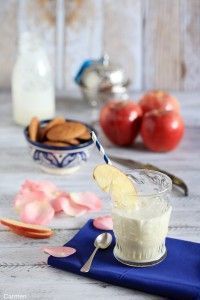 batido de manzana