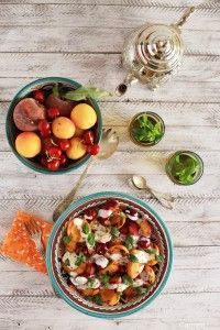 Ensalada de fruta a la parrilla