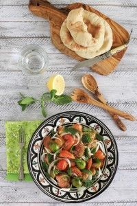 Ensalada de tomate cenital