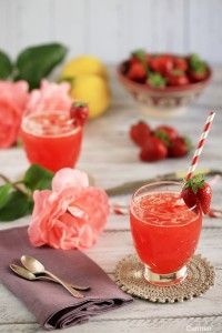 limonada de fresas