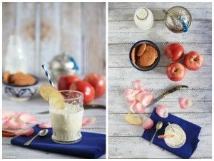 Batido de manzana cenital
