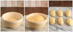 Receta de challah fermentando