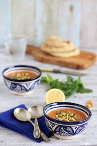 Sopa fría marroquí de tomate