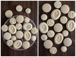 Galletas springerle cenital collage