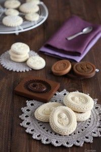 Galletas springerle rosas