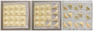 Paso a paso burekas de queso