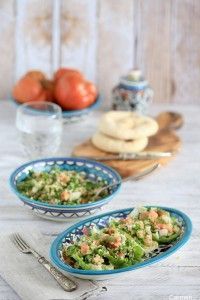 taboulé libanés en lechuga