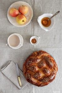 Challah de manzana y miel cenital