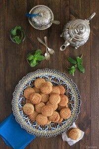 Galletas de tahina cenital completa
