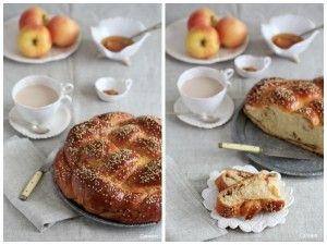 Challah de manzana y miel