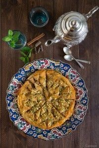 Baklava de nueces y pistachos
