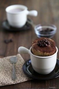 Bizcocho en taza