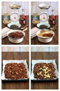 Elaboración granola de chocolate