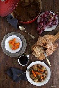 Pollo al vino cenital