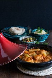 Tajine de pescado tapa