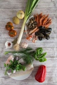 Ingredientes bullabesa