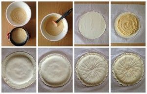 Paso a paso galette des rois