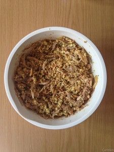 Cuenco bastilla de pollo