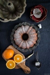 Bundt cake de naranja molde