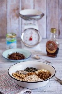 Ingredientes granola casera