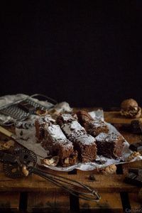 Brownie de chocolate azucar